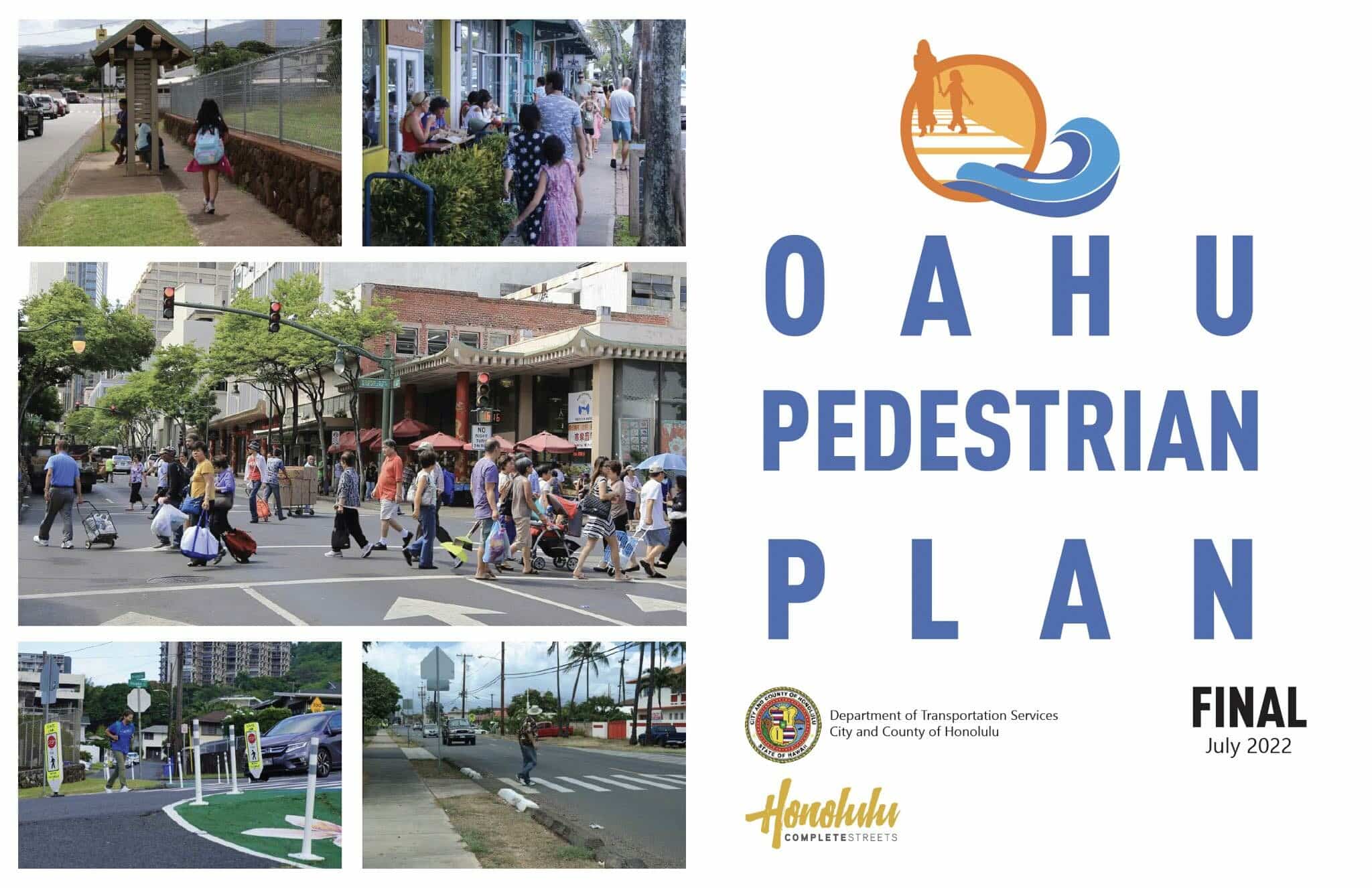 Oahu Pedestrian Plan cover