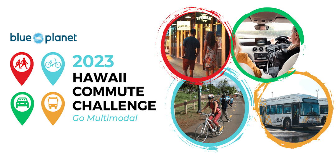 The 2023 Hawaii Commute Challenge: Go Multimodal Happening Through August