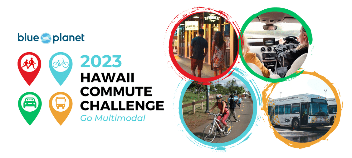 2023 Hawaii Commute Challenge: Go Multimodal logo