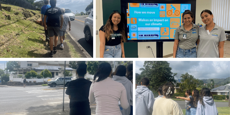 OahuMPO Staff Facilitate Community Outreach at Mid-Pacific Institute